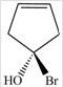 <strong>Which molecule is an enantiomer of the one shown below? </strong> A) B) C) D)None of the molecules is an enantiomer of the original molecule.