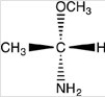 <strong>Which choice shows the given molecule correctly represented as a Fischer projection? </strong> A) B) C) D)