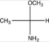<strong>Which choice shows the given molecule correctly represented as a Fischer projection? </strong> A) B) C) D)