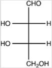 <strong>Which structure represents the three-dimensional structure of the Fischer projection shown? </strong> A) B) C) D)