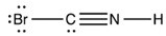<strong>Which structure has all of the hydrogen atoms and lone pairs correctly added to the compound shown below? </strong> A) B) C) D) E)The compound given is not missing any hydrogen atoms nor any lone pairs.