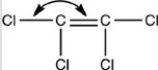 What is the correct bond angle for the bond indicated in the following structure?