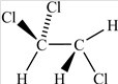 <strong>Which of the following correctly depicts the three-dimensional shape around each carbon in the structure below? </strong> A) B) C) D)