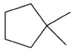 <strong>Which structure is not possible?</strong> A) B) C) D)