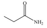How many lone pairs of electrons are present but not shown in the molecule below?