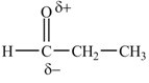 <strong>Which representation has the bond polarities properly shown?</strong> A) B) C) D)