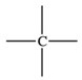 <strong>Which bonding pattern is NOT typical of carbon atoms in organic compounds?</strong> A) B) C) D)