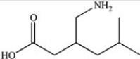 The compound whose skeletal structure is shown below is used medicinally to treat fibromyalgia pain. Which statement is NOT a valid interpretation of its skeletal structure?