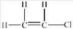 <strong>What is the Lewis structure for chloroethylene (C<sub>2</sub>H<sub>3</sub>Cl)?</strong> A) B) C) D)