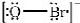 <strong>Which is the correct Lewis structure for OBr<sup>-</sup>?</strong> A) B) C) D) E)