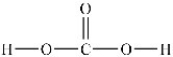 <strong>How many lone pairs of electrons need to be added to the Lewis structure of carbonic acid shown below? </strong> A)0 B)3 C)4 D)6 E)7
