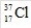 How many protons are in the isotope with the symbol   ?