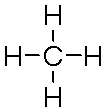 <strong>The total number of valence electrons in methane is </strong> A) 2. B) 4. C) 8. D) 16. E) 40.