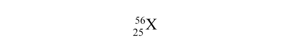 What is the identity of element X?  