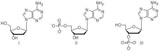 <strong>Which of the following molecules is a nucleotide? </strong> A) I only B) II only C) III only D) I and II E) II and III