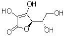 <strong>Ascorbic acid, or vitamin C, is a water soluble vitamin. Which of the following interactions is primarily responsible for ascorbic acid's water solubility? </strong> A) dispersion forces B) dipole-dipole forces C) hydrogen bonding forces D) ionic bonding E) covalent bonding