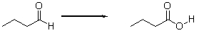 <strong>Is the aldehyde oxidized or reduced during the following reaction, and how can you tell? </strong> A) Neither. This is not an oxidation-reduction reaction. B) The aldehyde is neither oxidized nor reduced because the number of hydrogens does not change. C) The aldehyde is oxidized because it loses two hydrogens. D) The aldehyde is reduced because it loses two hydrogens. E) The aldehyde is oxidized because it gains an oxygen.