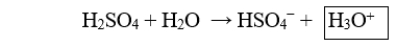 <strong>The boxed species in the following reaction is </strong> A) a hydroxide. B) a hydronium. C) a proton. D) the acid. E) the conjugate base.