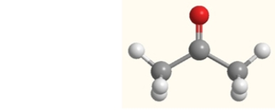 <strong>What is the strongest intermolecular force that exists between molecules of acetone in the liquid or solid state? </strong> A) dispersion forces B) dipole-dipole forces C) hydrogen bonds D) ionic interactions E) None of the above forces is correct.