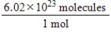 Jane Doe has a cholesterol (C<sub>27</sub>H<sub>46</sub>O)count of 178 mg/dL.You would like to calculate the number of cholesterol molecules that Jane Doe has in each deciliter of blood.Which of the following unit conversions are required to calculate the number of cholesterol molecules per deciliter? i. II. III. IV.