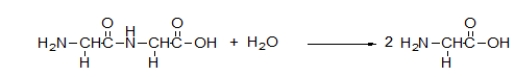 What is the meaning of the arrow in the following chemical equation?