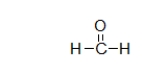 <strong>What is the electron geometry of the carbon in formaldehyde, shown below? </strong> A) linear B) bent C) trigonal planar D) trigonal pyramidal E) tetrahedral