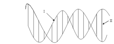 <strong>In the following drawing of a DNA double helix, arrow II is pointing to a(n) </strong> A) DNA base pair. B) ionic bond. C) sugar phosphate backbone. D) polar covalent bond. E) hydrophilic interaction.