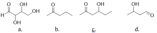 Which structure is a monosaccharide?  