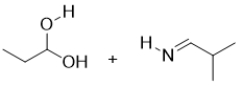 <strong>An amide is hydrolyzed as is shown in the following reaction.After it is hydrolyzed, it undergoes another reaction.Which choice represents the products of this further reaction? </strong> A) There is no further reaction. B) C) D) E)