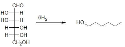 <strong>Carbohydrates are molecules that are composed of many oxygen-containing functional groups.Carbohydrates, like other oxygen-containing molecules, can be oxidized in the laboratory.Which choice illustrates the oxidation of mannose, a simple carbohydrate?</strong> A) B) C) D) E)