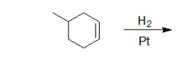 <strong>What is the product of the following reaction? </strong> A) B) C) D) E)