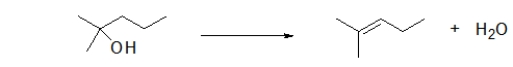 <strong>What type of reaction is this? </strong> A) oxidation B) reduction C) combustion D) hydration E) dehydration