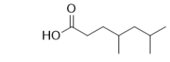 <strong>Provide the IUPAC name for the following carboxylic acid. </strong> A) 4,6-dimethylheptanoic acid B) 2,4-dimethyl-7-heptanoic acid C) 4,6-dimethylheptanal D) 2,4-dimethyl-7-heptanal E) 2,4-dimethyl-7-heptanol