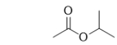 <strong>Isopropyl acetate is used to flavor banana candy.What functional group(s)is/are in a molecule of isopropyl acetate? </strong> A) ketone and ether B) aldehyde and alcohol C) ketone and alcohol D) carboxylic acid E) ester