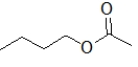 <strong>Which molecule is ethyl butanoate?</strong> A) B) C) D) E)