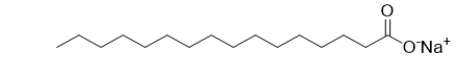 <strong>Which BEST describes the functional groups in this molecule of soap? </strong> A) a carboxylic acid B) a carboxylate group C) an alcohol and a ketone D) an alcohol and an aldehyde E) an alcohol, a sodium, and a carbonyl