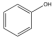 <strong>Select the correct structure for phenol.</strong> A) B) C) D) E) None of these