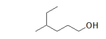 <strong>What is the IUPAC name of this molecule? </strong> A) 2-ethyl-5-pentanol B) 4-ethyl-1-pentanol C) 4-methyl-1-hexanol D) 3-methyl-6-hexanol E) 5-methyl-1-hexanol