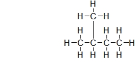 <strong>Which structure is the BEST condensed structural formula for the Lewis structure given below? </strong> A) CH<sub>3</sub>CH<sub>3</sub>CHCH<sub>2</sub>CH<sub>3</sub> B) C-C-C-C-C C) D) E)