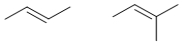<strong>Which pair of molecules are geometric isomers?</strong> A) B) C) D) E)