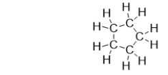 <strong>What is the name of the following cycloalkane? </strong> A) pentane B) cyclopentane C) butane D) cyclobutane E) cycloalkane