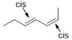 <strong>In which of the following choices are the alkenes correctly labeled?</strong> A) B) C) D) E)