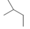 <strong>Which skeletal line structure is the same molecule as the ball-and-stick model below? </strong> A) B) C) D) E)