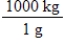 <strong>Which of the following conversion factors are useful when converting 312 mg to kilograms? 1. 2. 3. 4. </strong> A) II and III B) II and IV C) I and IV D) I and III E) All of them are useful.
