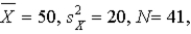 Conduct a two-tailed t-test for and μ = 48.Use α = .05.Calculate the .