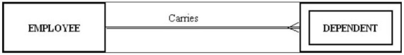 The following figure shows an example of:  