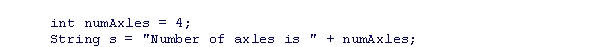 Consider the following code snippet: Which of the following statements is correct?