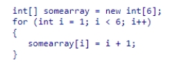 Which one of the following statements is correct about the given code snippet?