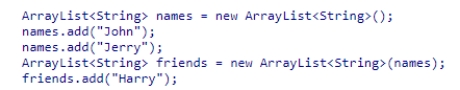 Which statement is true about the code snippet below?   