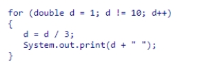 <strong>How many times does the following loop execute? </strong> A)10 B)9 C)8 D)an infinite number of times